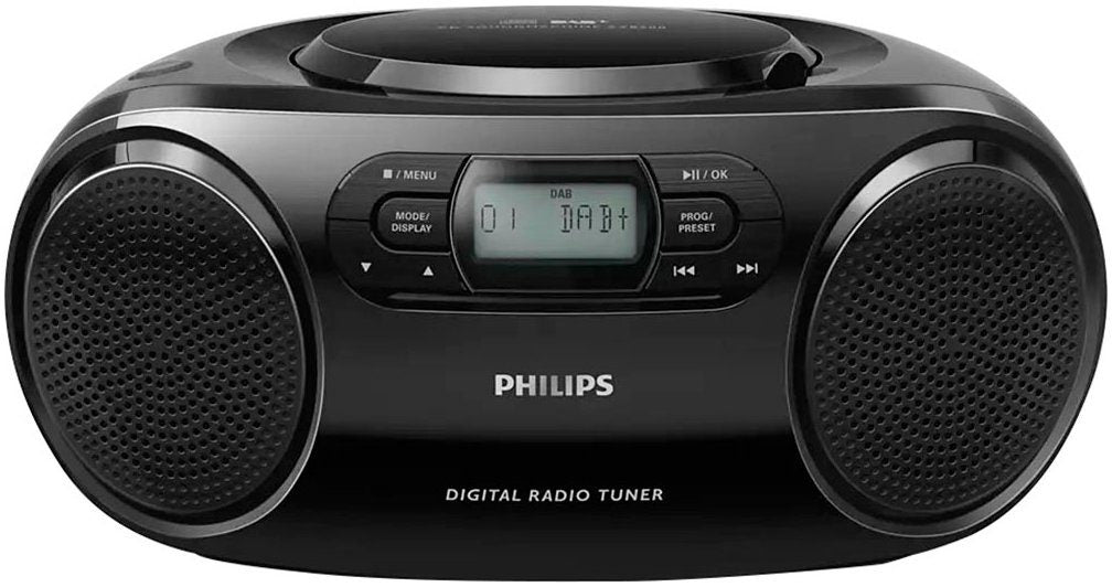 Philips AZB500B – Digitalradio mit DAB+ und UKW – Schwarz