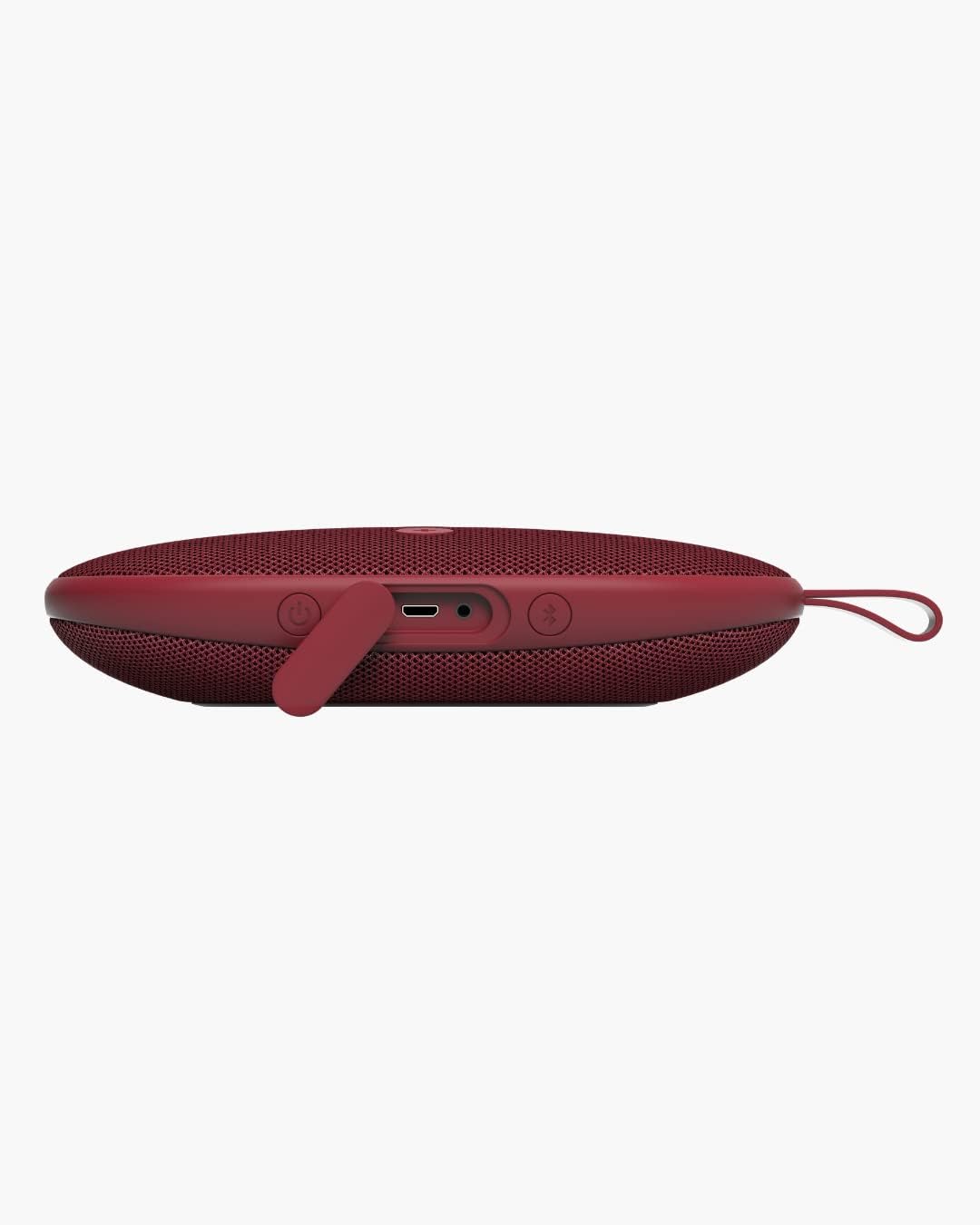 Fresh’nRebel Bold X Bluetooth-Lautsprecher – Ruby Red Ultra Flach & Wasserdicht