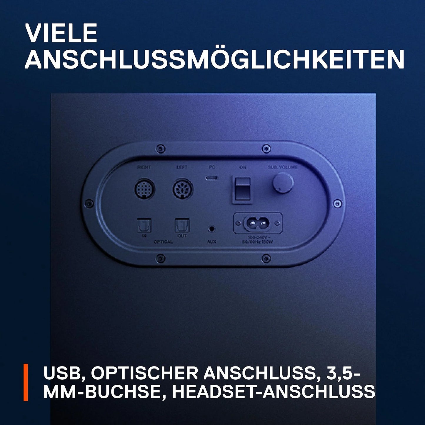 SteelSeries Arena 7 – Eine LED kaputt, Lautsprecher voll funktionsfähig