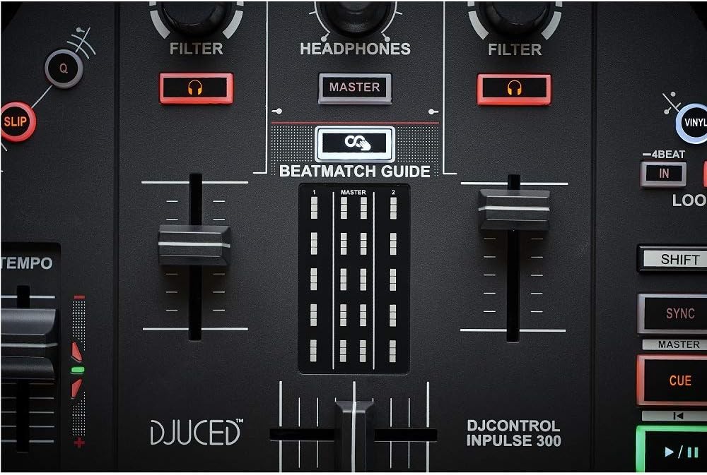 Hercules DJControl Inpulse 300 – 2-Deck DJ-Controller mit Soundkarte