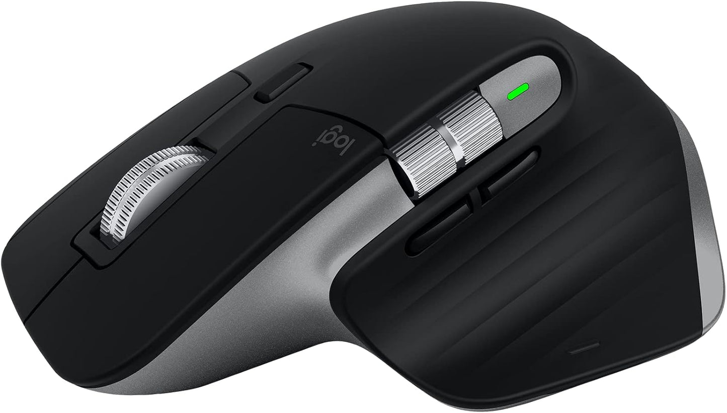 Logitech MX Master 3S für Mac – Bluetooth-Maus – Space Grey