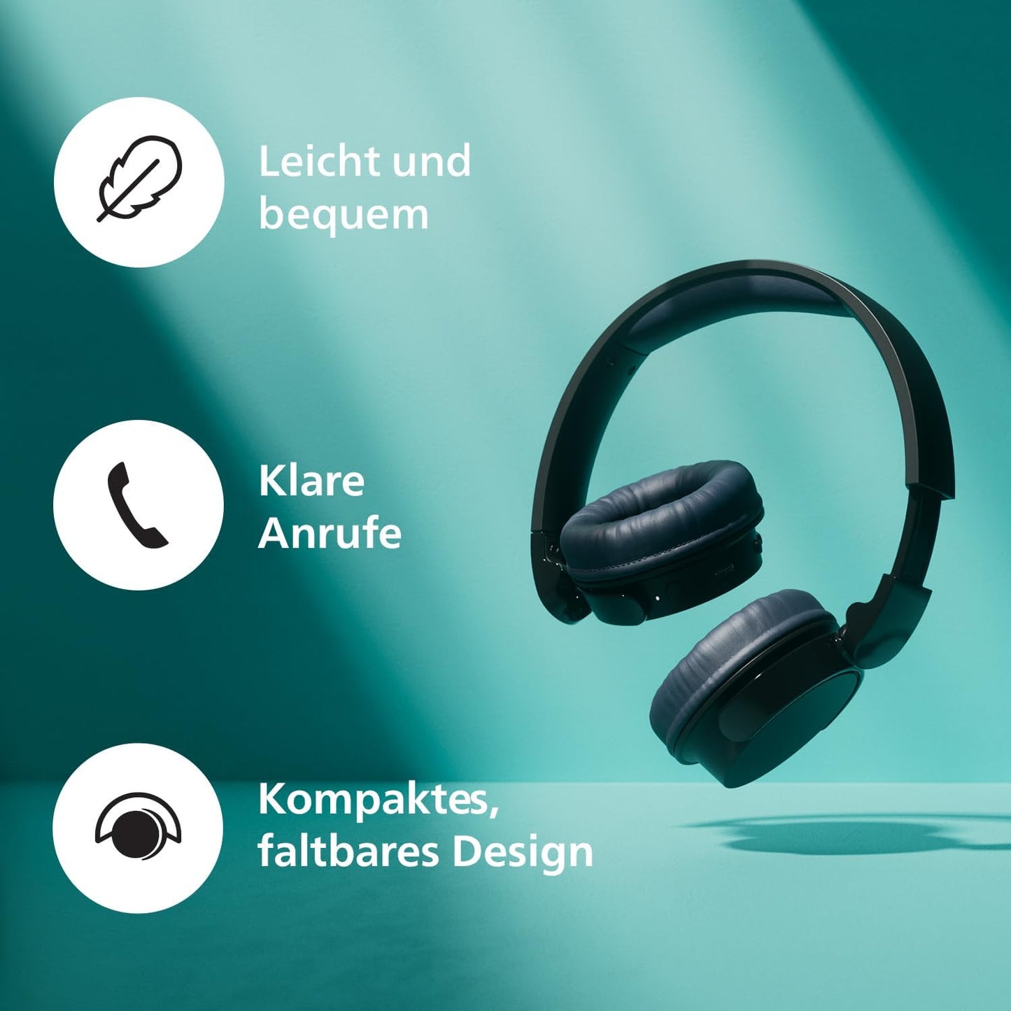 Philips TAH3209BK – Series 3000 On-Ear Bluetooth Kopfhörer