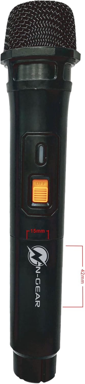 N-Gear Flash Banger 777 Bluetooth PartyBox 160W RGB Licht Mikrofone & Remote