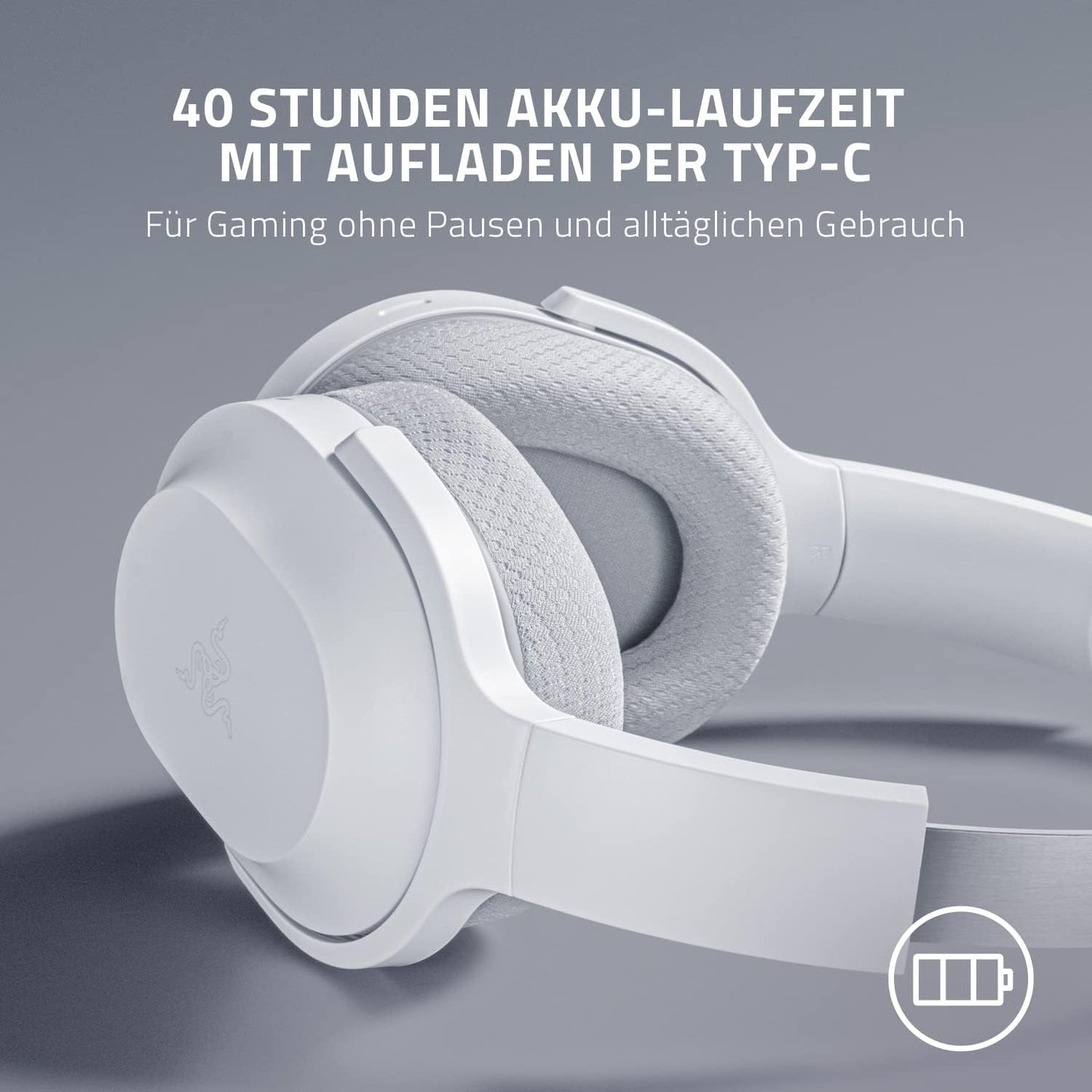 Razer Barracuda Mercury – Wireless Gaming Headset | Dual Wireless, 40h Akku