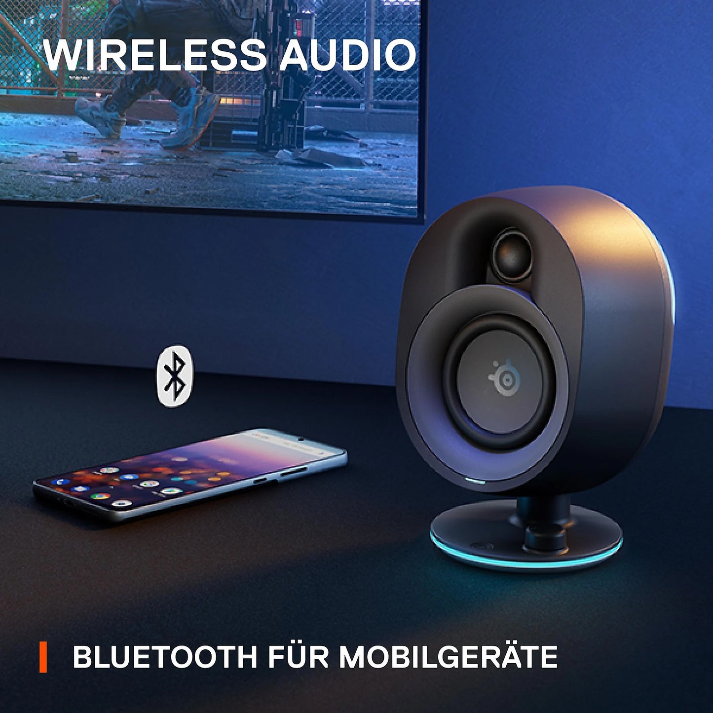 SteelSeries Arena 7 – Eine LED kaputt, Lautsprecher voll funktionsfähig