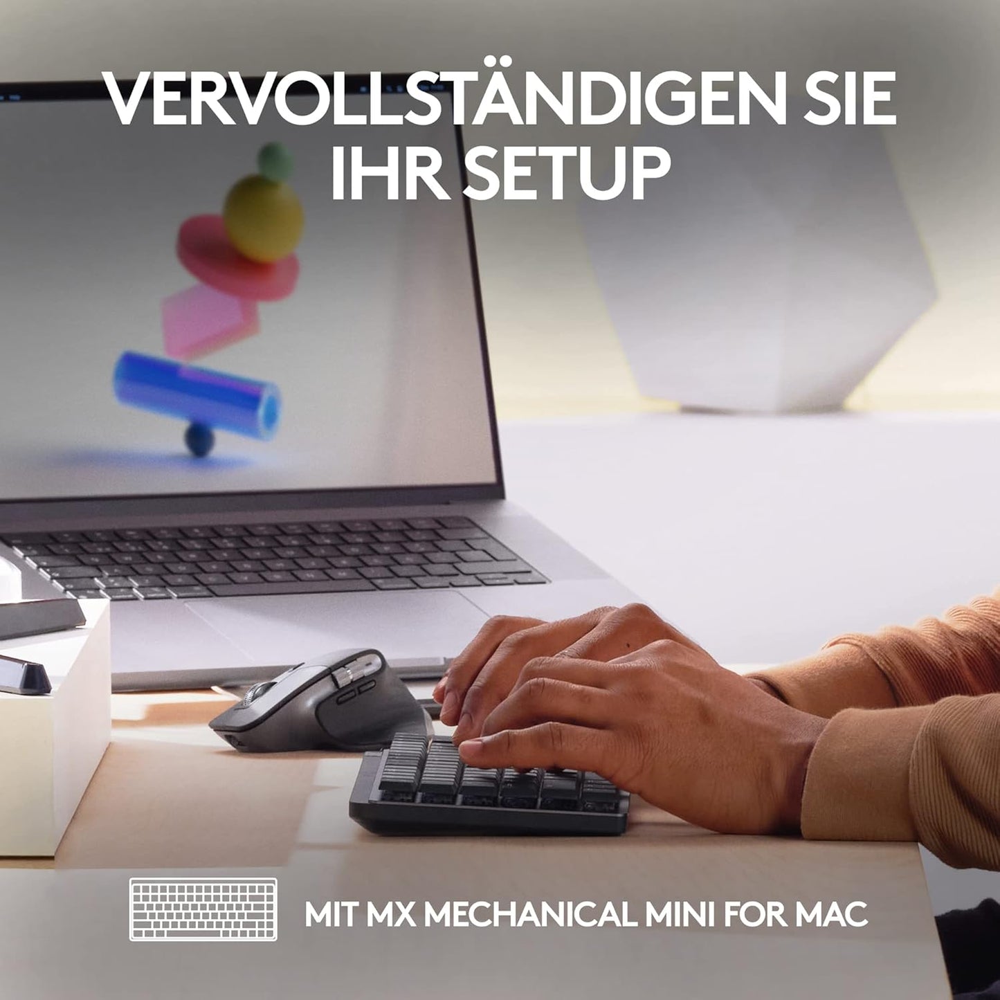 Logitech MX Master 3S für Mac – Bluetooth-Maus – Space Grey