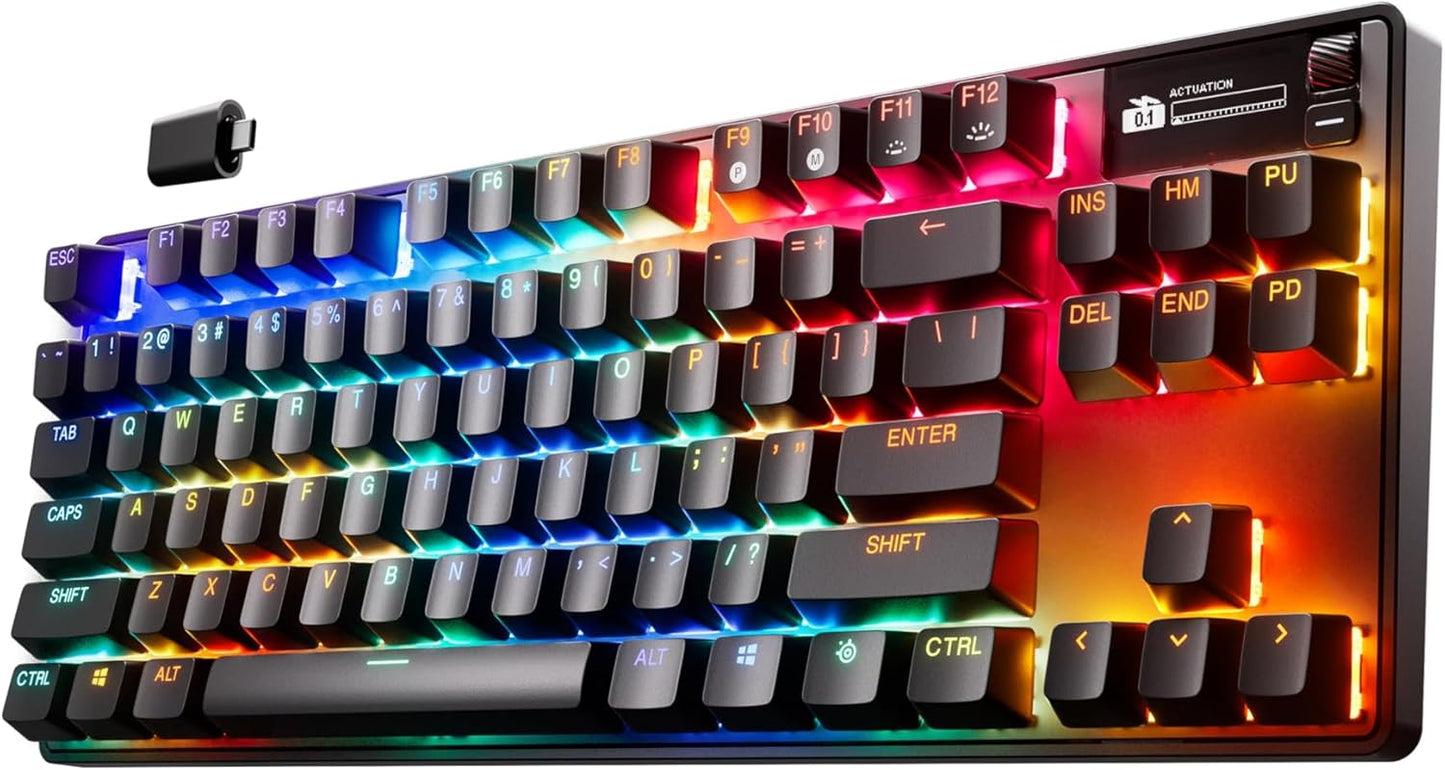 SteelSeries Apex Pro TKL Wireless Gen 3 – QWERTY US – HyperMagnetic