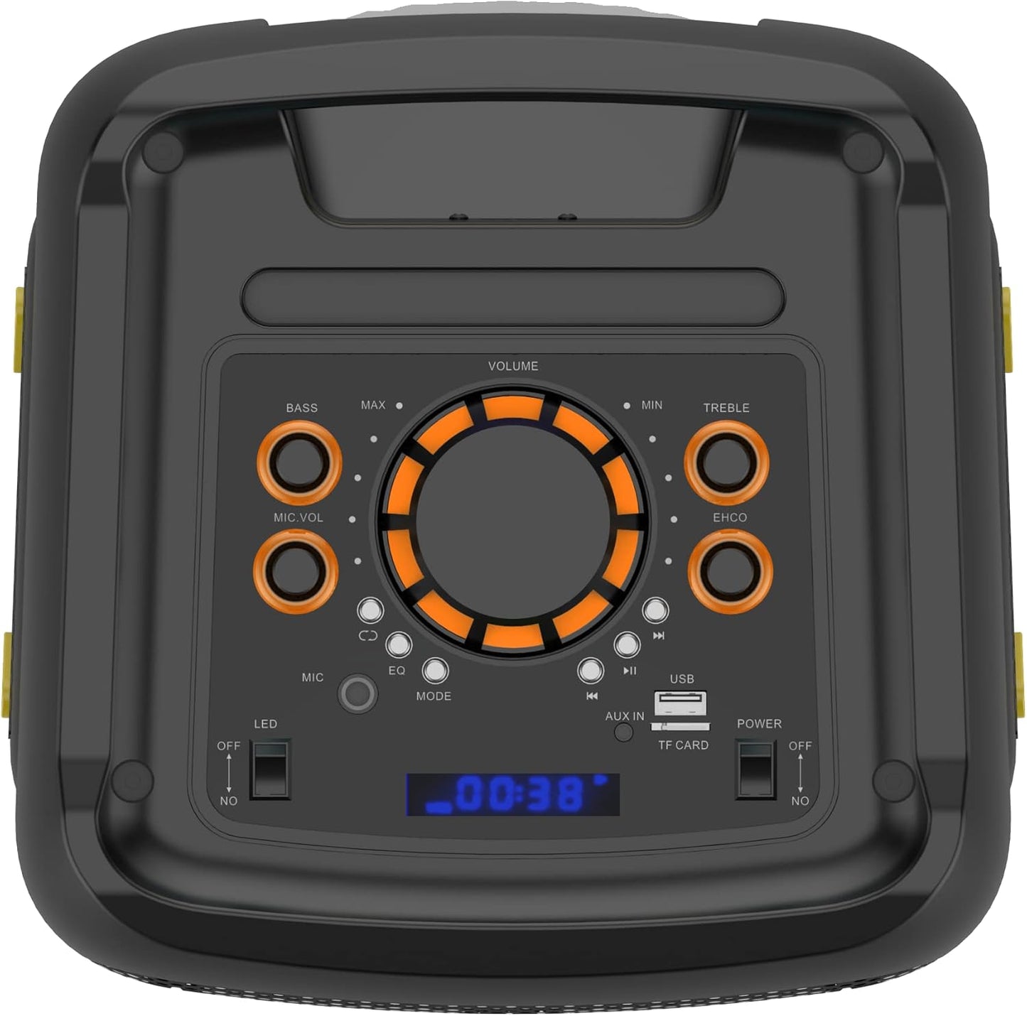 N-Gear Flash Banger 777 Bluetooth PartyBox 160W RGB Licht Mikrofone & Remote