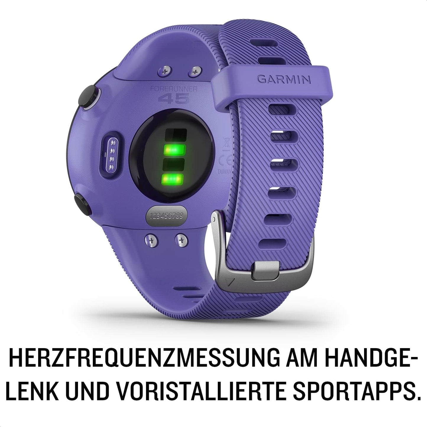 Garmin Forerunner 45S – GPS-Laufuhr – Fitness- & Trainingsuhr