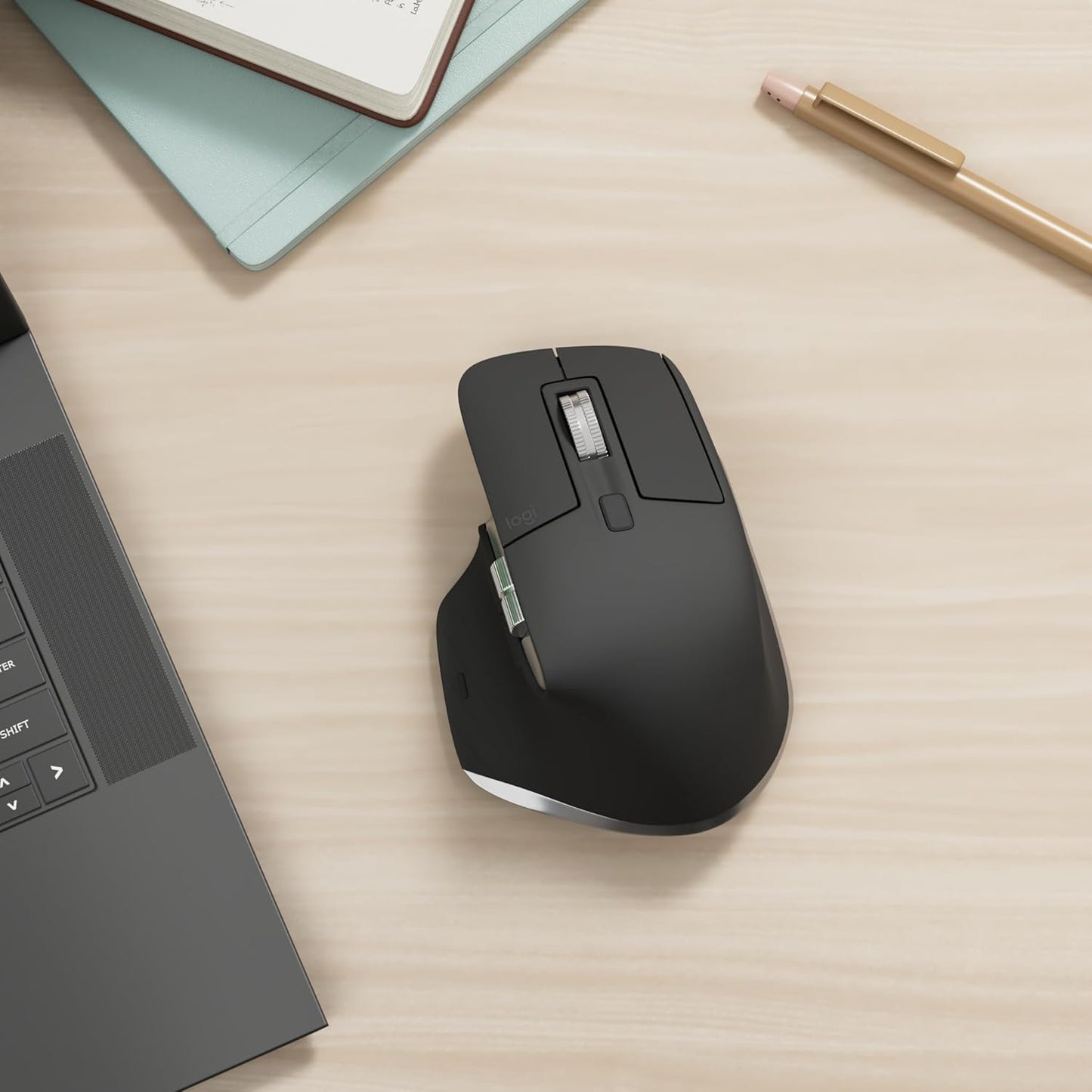 Logitech MX Master 3S für Mac – Bluetooth-Maus – Space Grey