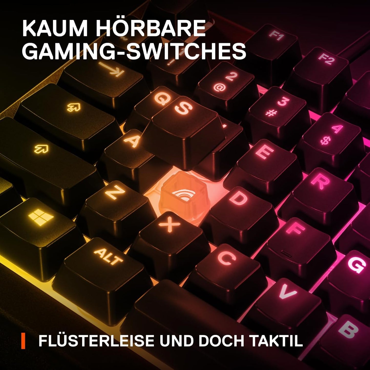 SteelSeries Apex 3 TKL – RGB Gaming-Tastatur – QWERTY US