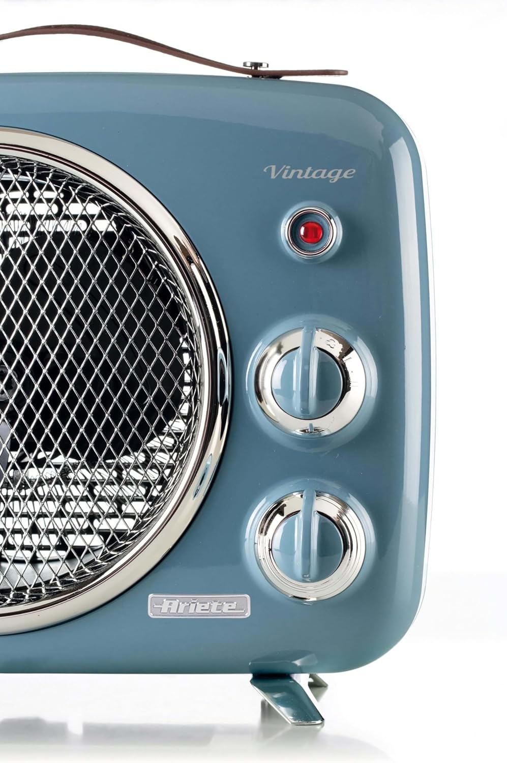Ariete 808 Vintage Heizlüfter – 2000W – Kalt/Warm – Thermostat OVP – Light Blue