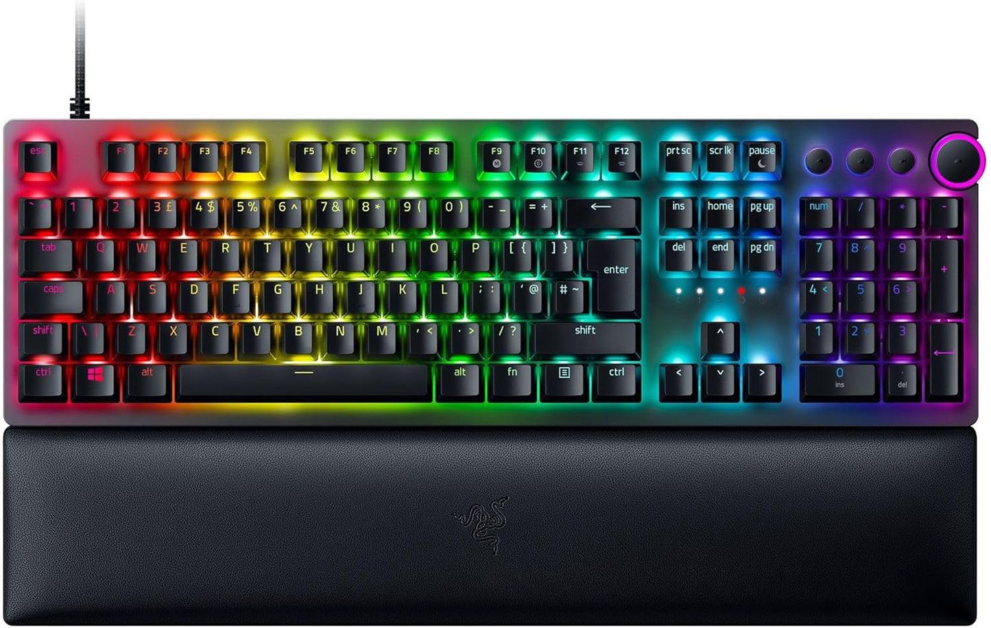 Razer Huntsman V2 – Linear Red Optical Switches – QWERTY US