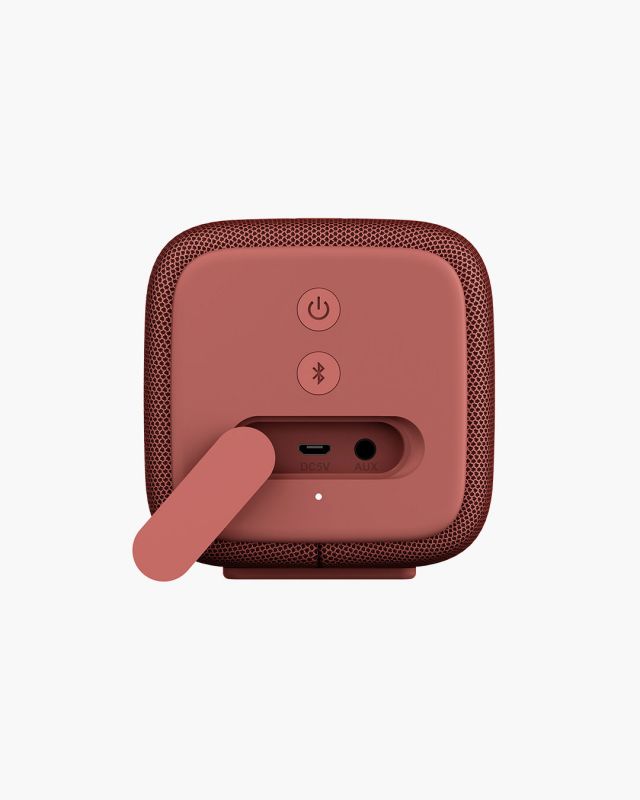 Fresh ’n Rebel Bold S Bluetooth-Lautsprecher – Safari Red Wasserdicht & Kompakt