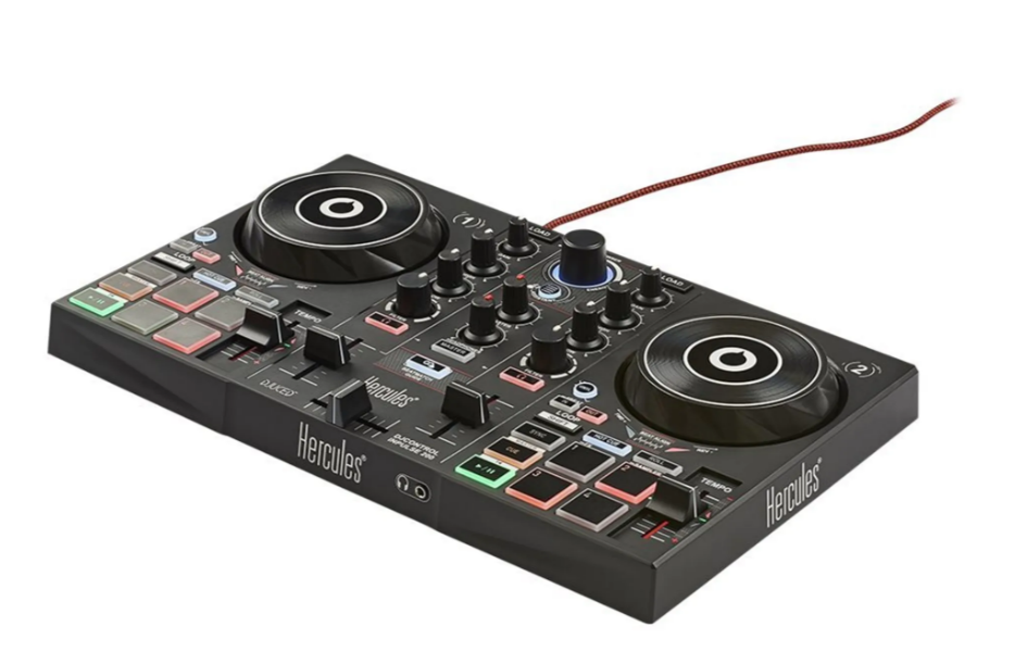 Hercules DJControl Inpulse 200 – USB DJ-Controller (4780882) – Schwarz