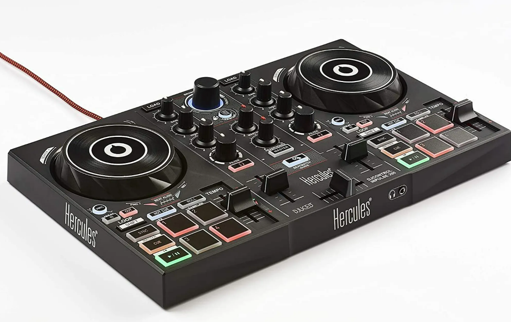 Hercules DJControl Inpulse 200 – USB DJ-Controller (4780882) – Schwarz