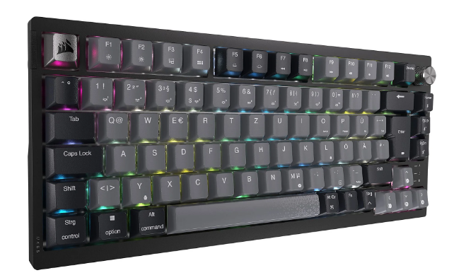 Corsair K65 Plus Wireless – Mechanische Gaming-Tastatur – QWERTY US