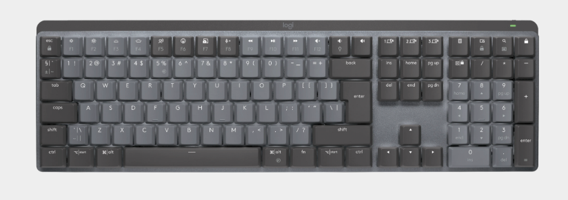 Logitech MX Mechanical – Kabellose Tastatur – QWERTY US Intl.