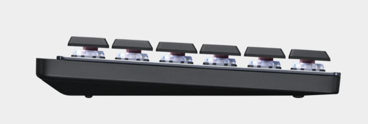 Logitech MX Mechanical – Kabellose Tastatur – QWERTY US Intl.