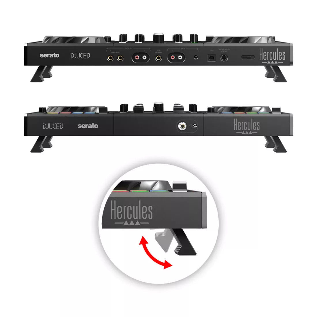 Hercules DJControl Inpulse 500 – DJ Controller Serato & DJUCED – Sehr gut