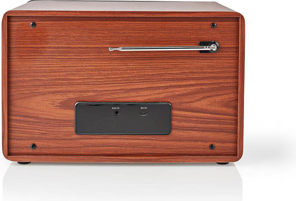 Nedis RDFM5200BN – Retro FM/AM-Radio mit Bluetooth