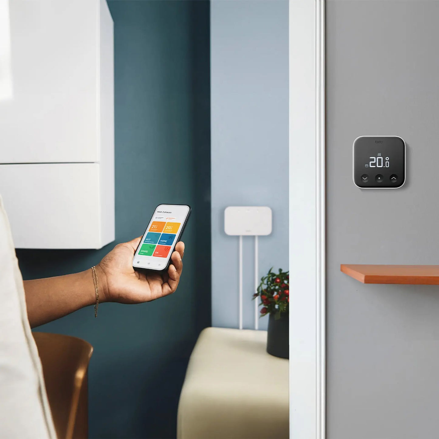 tado° X Kabelloses Starter-Kit – Smartes Thermostat (Funk)