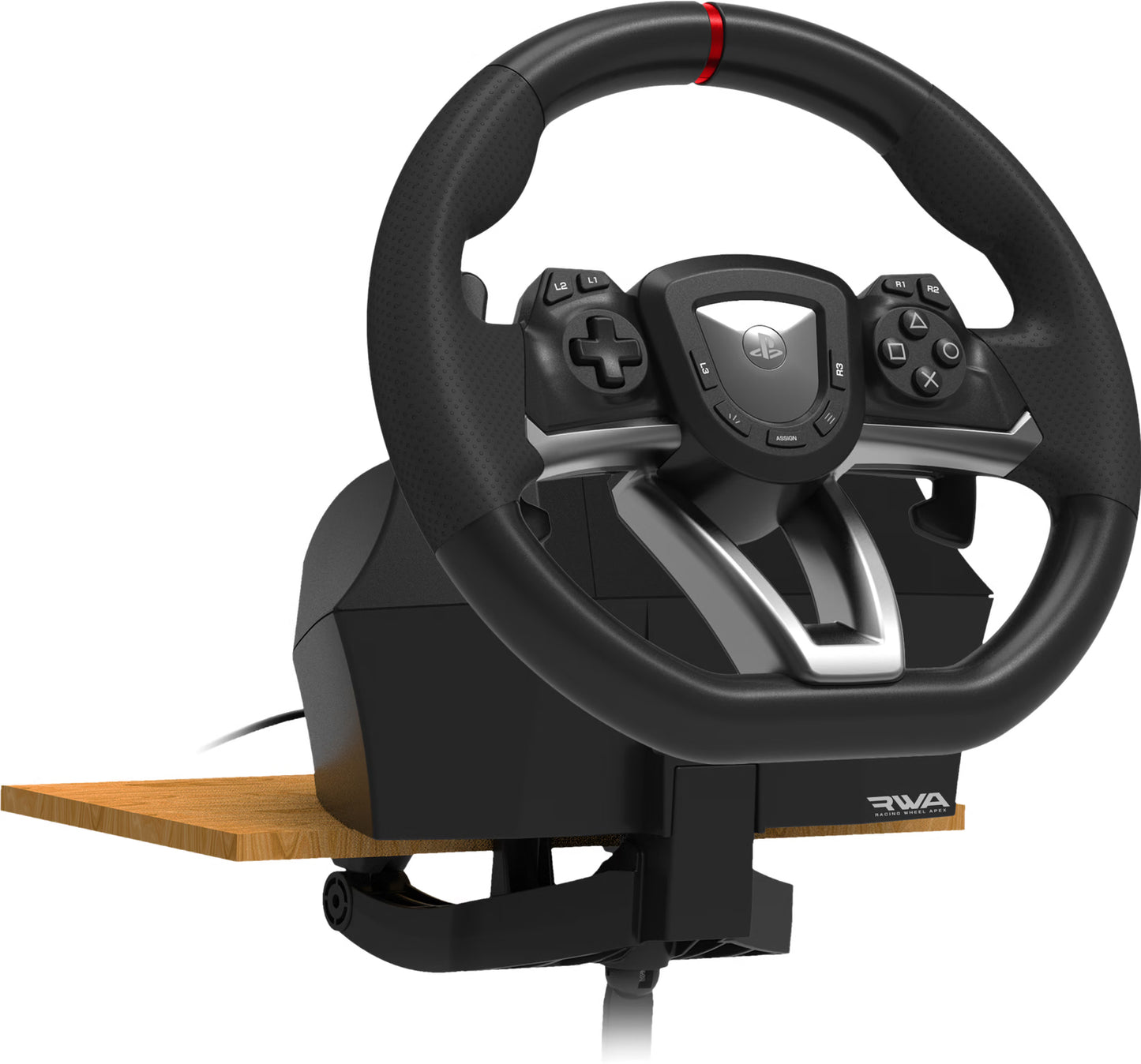 HORI Racing Wheel Apex – Gaming-Lenkrad mit Pedalen – PS5, PS4, PC