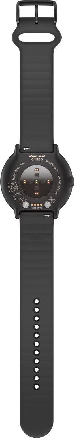 Polar Ignite 3 – Fitness Smartwatch Schwarz