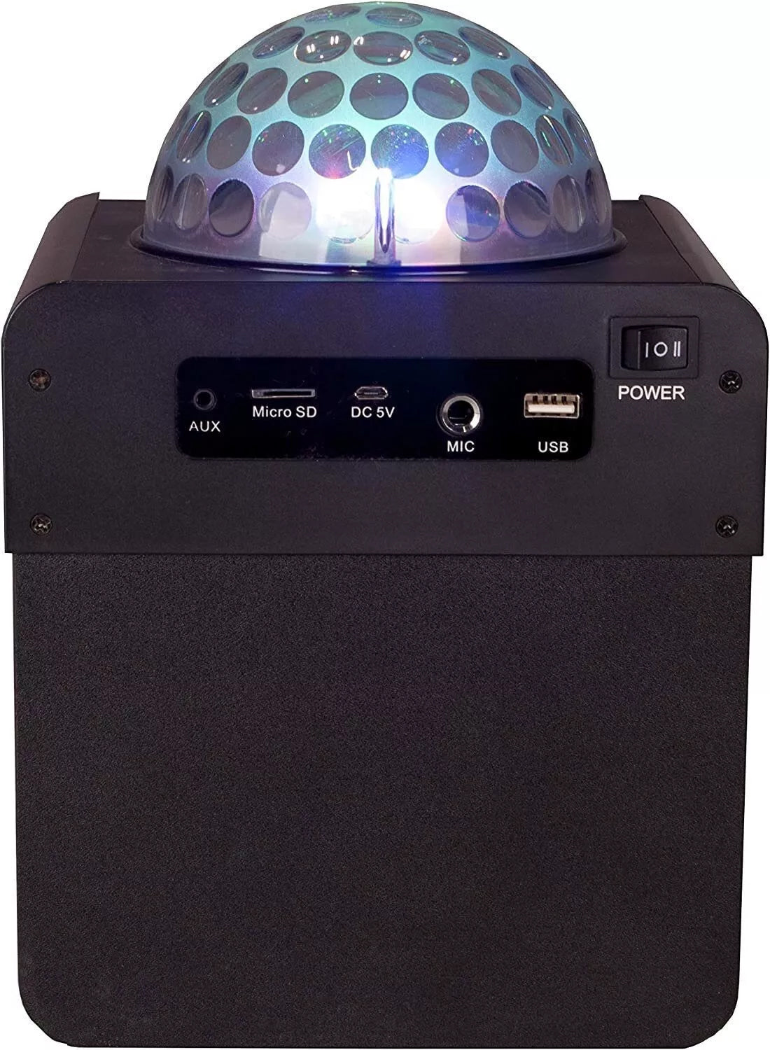 N-GEAR Disco Block 410 Tragbarer Bluetooth Lautsprecher/ 2xMikrofon – Wie Neu