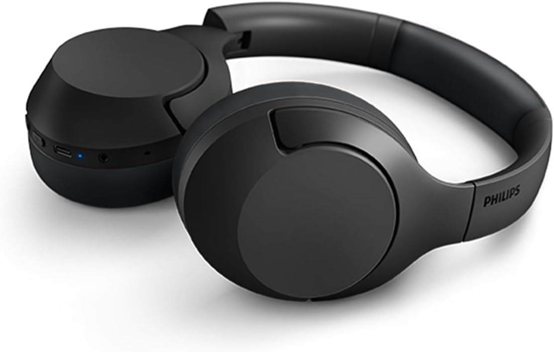 PHILIPS TAH8506BK/00 – Wireless Over-Ear Kopfhörer mit ANC Pro