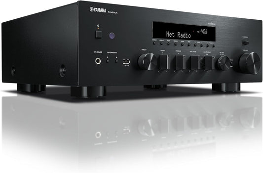 YAMAHA R-N600A – Netzwerk-Receiver & Vollverstärker – Hi-Res DAC – Schwarz