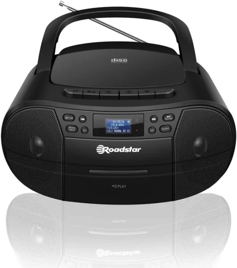 Roadstar RCR-779D+/BK – Tragbares Stereo-Radio – geprüft & wie neu