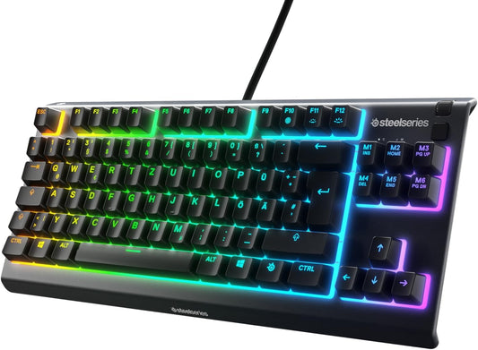 SteelSeries Apex 3 TKL – RGB Gaming-Tastatur – QWERTY US