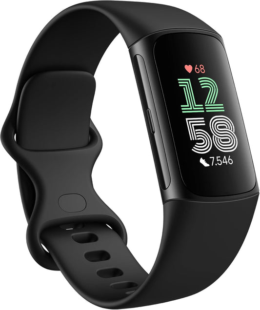 Fitbit Charge 6 – Fitness-Tracker – Obsidian / Schwarz – Gebraucht