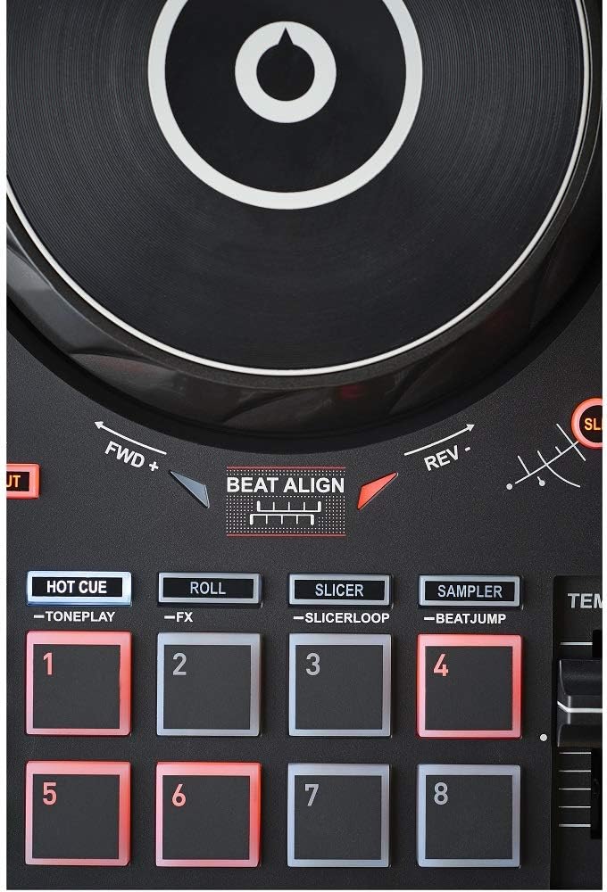 Hercules DJControl Inpulse 300 – 2-Deck DJ-Controller mit Soundkarte