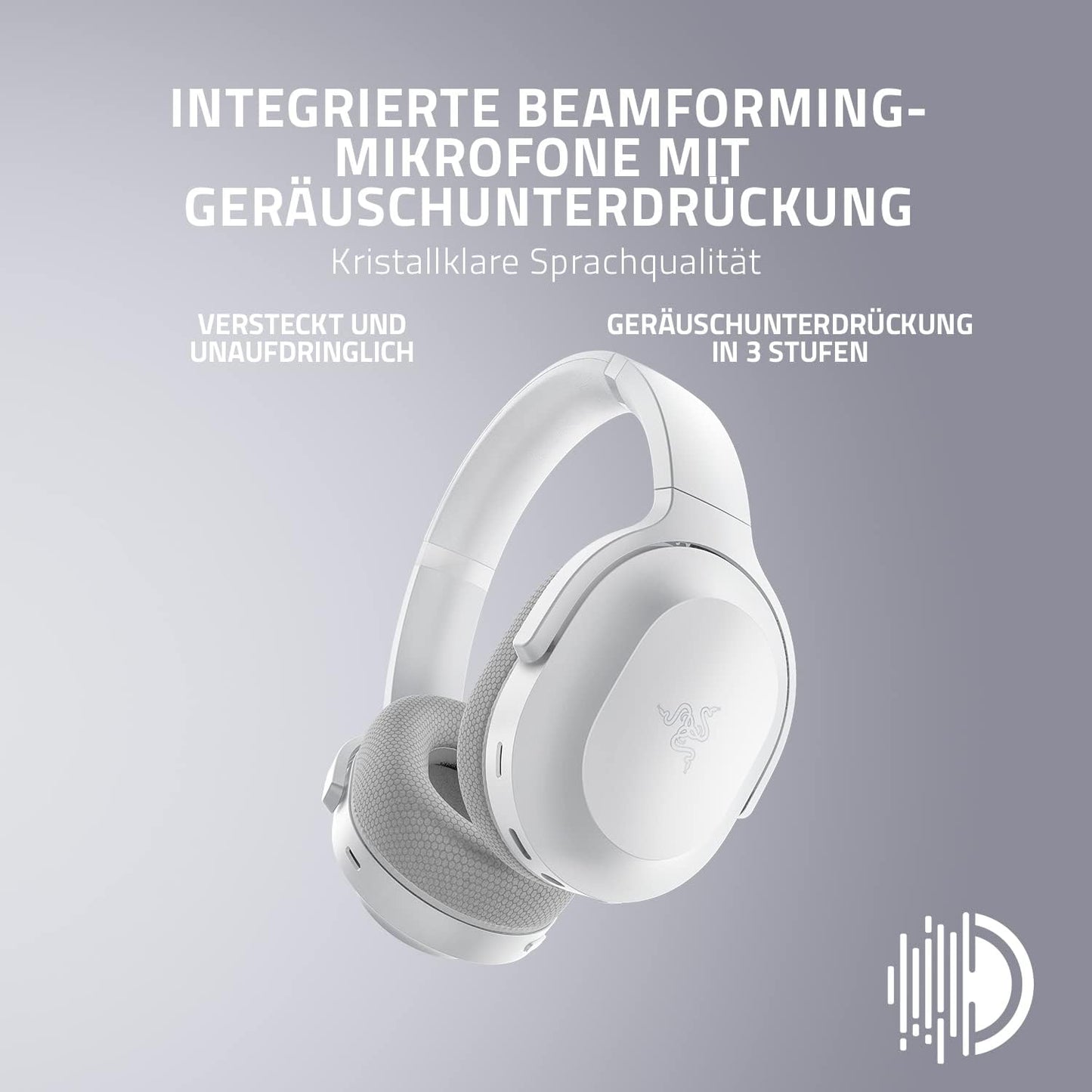 Razer Barracuda Mercury – Wireless Gaming Headset | Dual Wireless, 40h Akku
