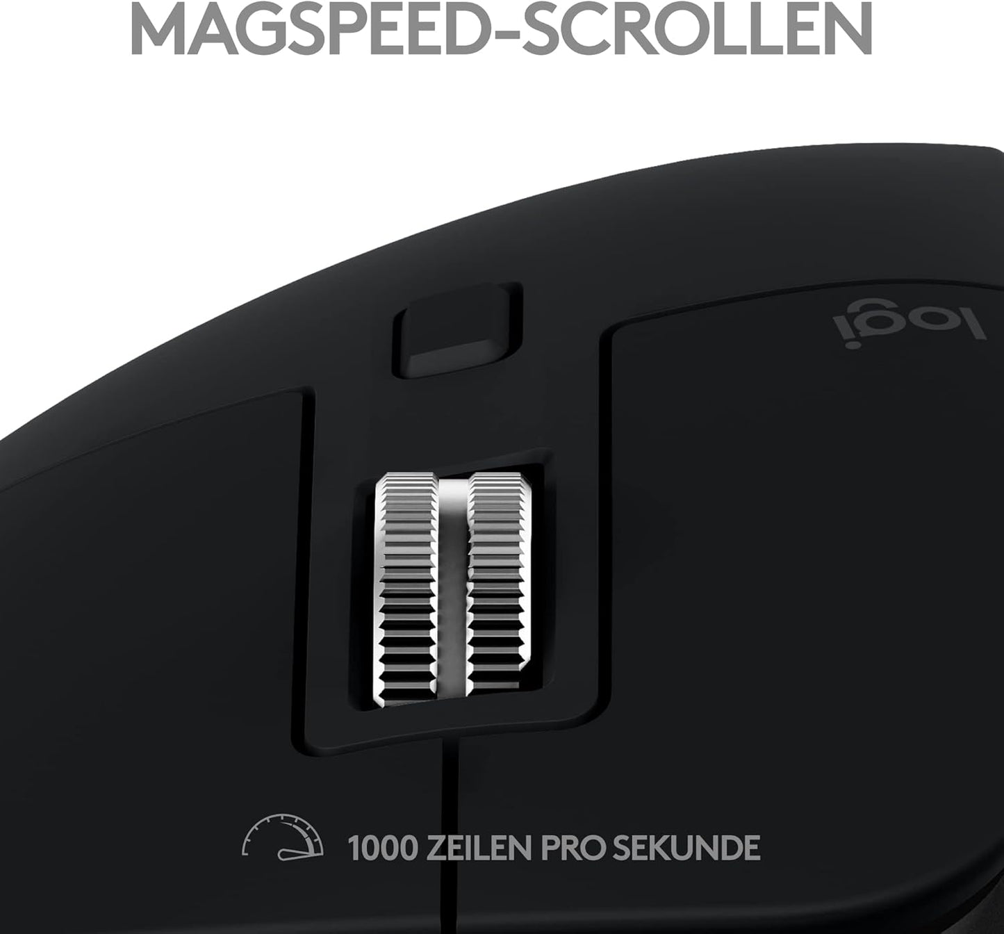 Logitech MX Master 3S für Mac – Bluetooth-Maus – Space Grey