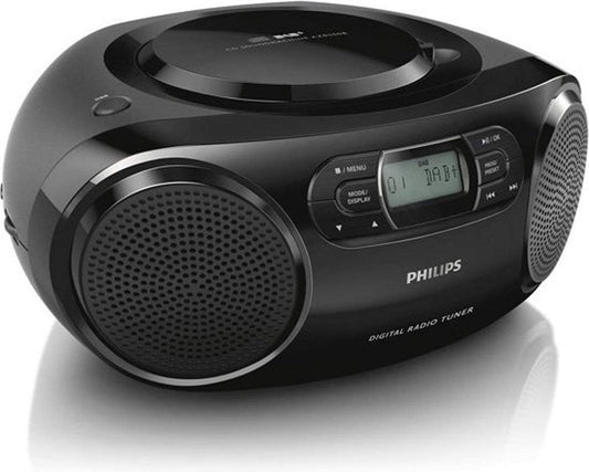 Philips AZB500B – Digitalradio mit DAB+ und UKW – Schwarz