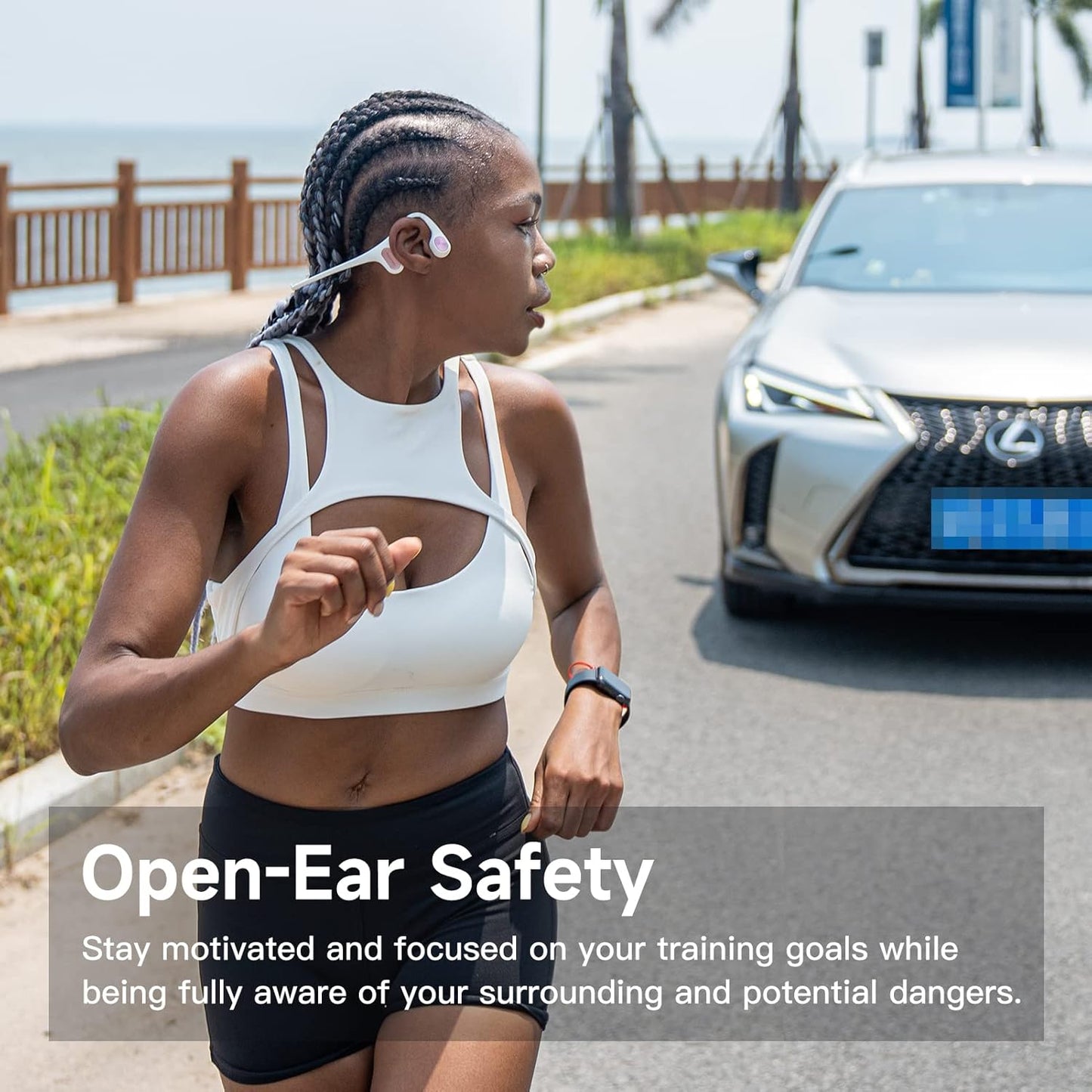 mojawa Run Air (Mojo 2) – Open-Ear Bluetooth-Kopfhörer | IP67 Wasserdicht