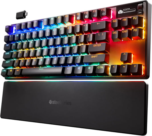 SteelSeries Apex Pro TKL Wireless Gen 3 – QWERTY US – HyperMagnetic
