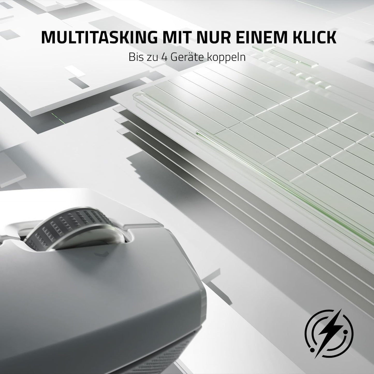 Razer Pro Click Mini – Kabellose Maus mit HyperScroll – Weiß