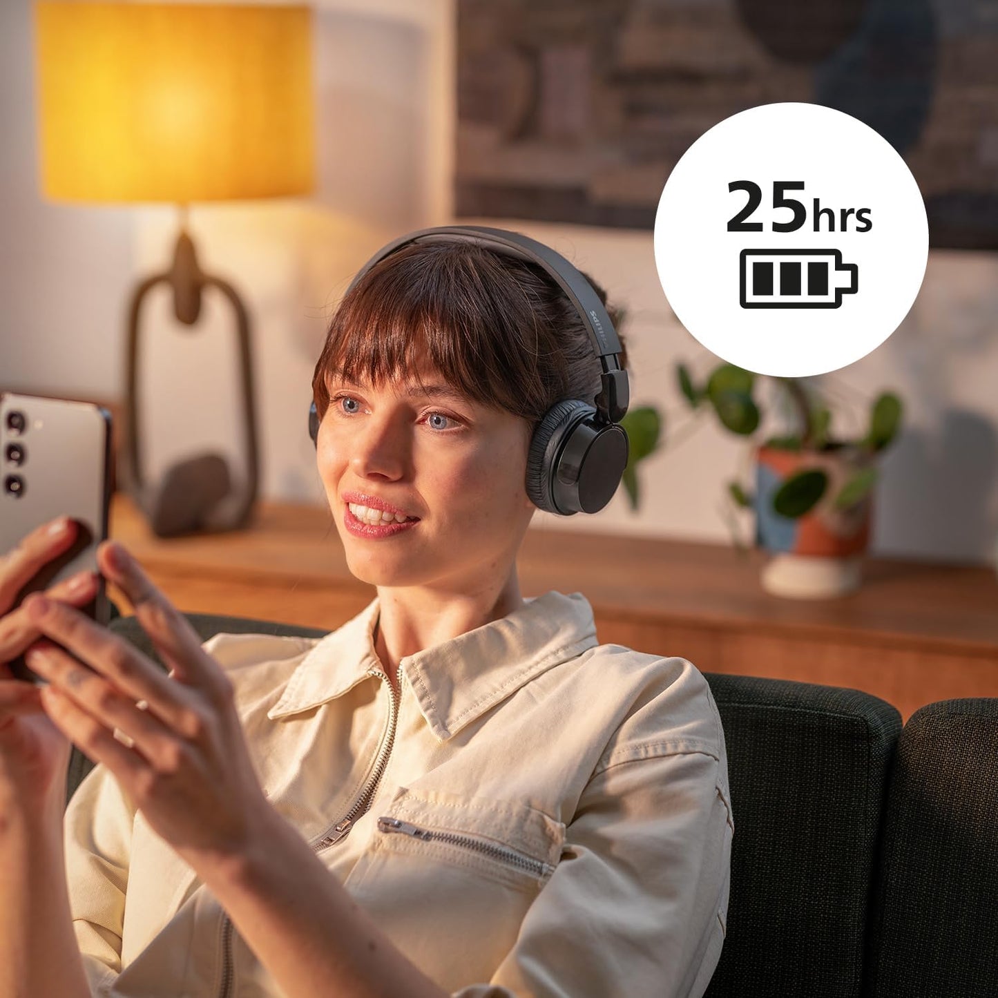 Philips TAH3209BK – Series 3000 On-Ear Bluetooth Kopfhörer