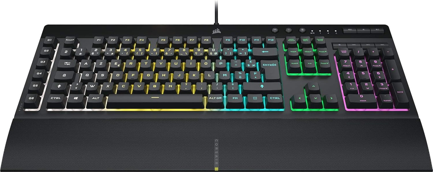 Corsair K55 RGB Pro – Gaming-Tastatur – QWERTY US – RGB Beleuchtung