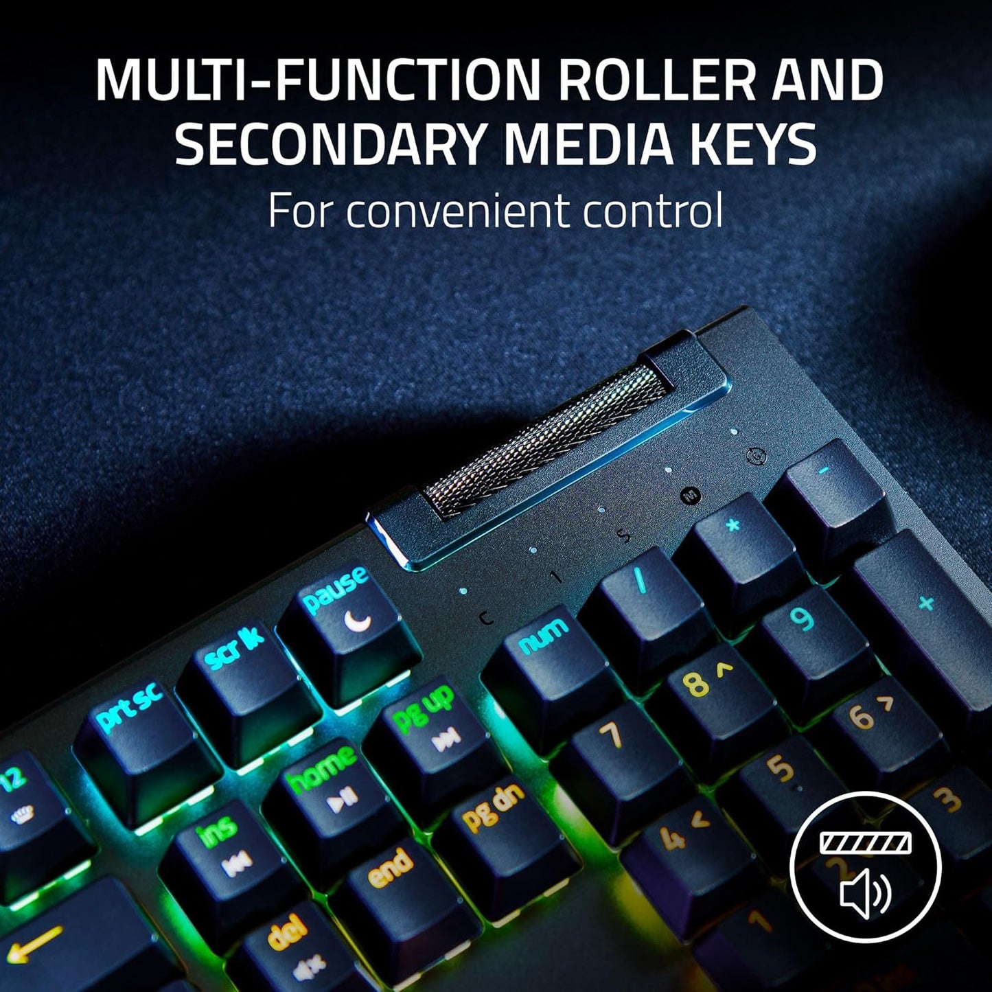 Razer BlackWidow V4 X – QWERTY US – Mechanische Gaming-Tastatur
