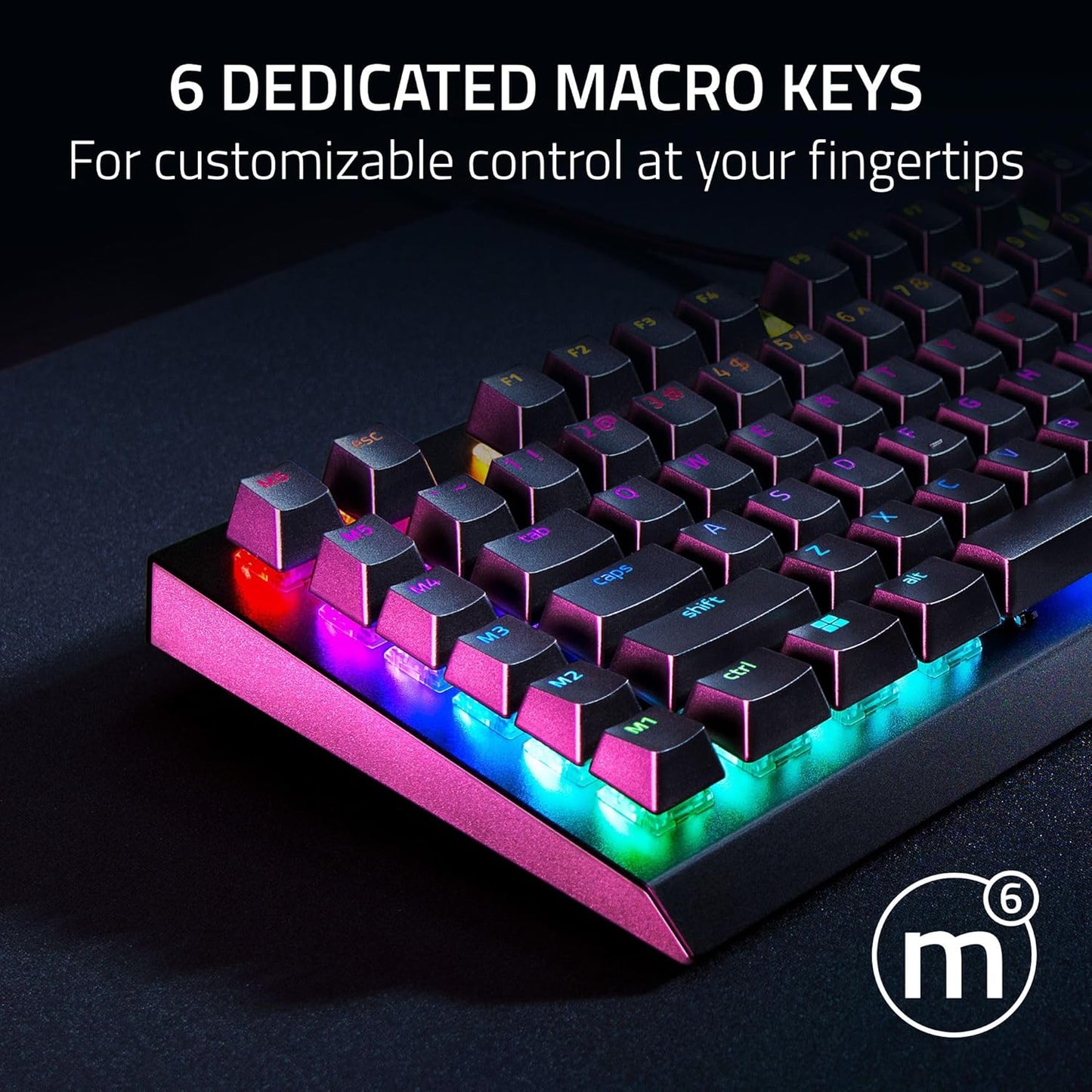 Razer BlackWidow V4 X – QWERTY US – Mechanische Gaming-Tastatur