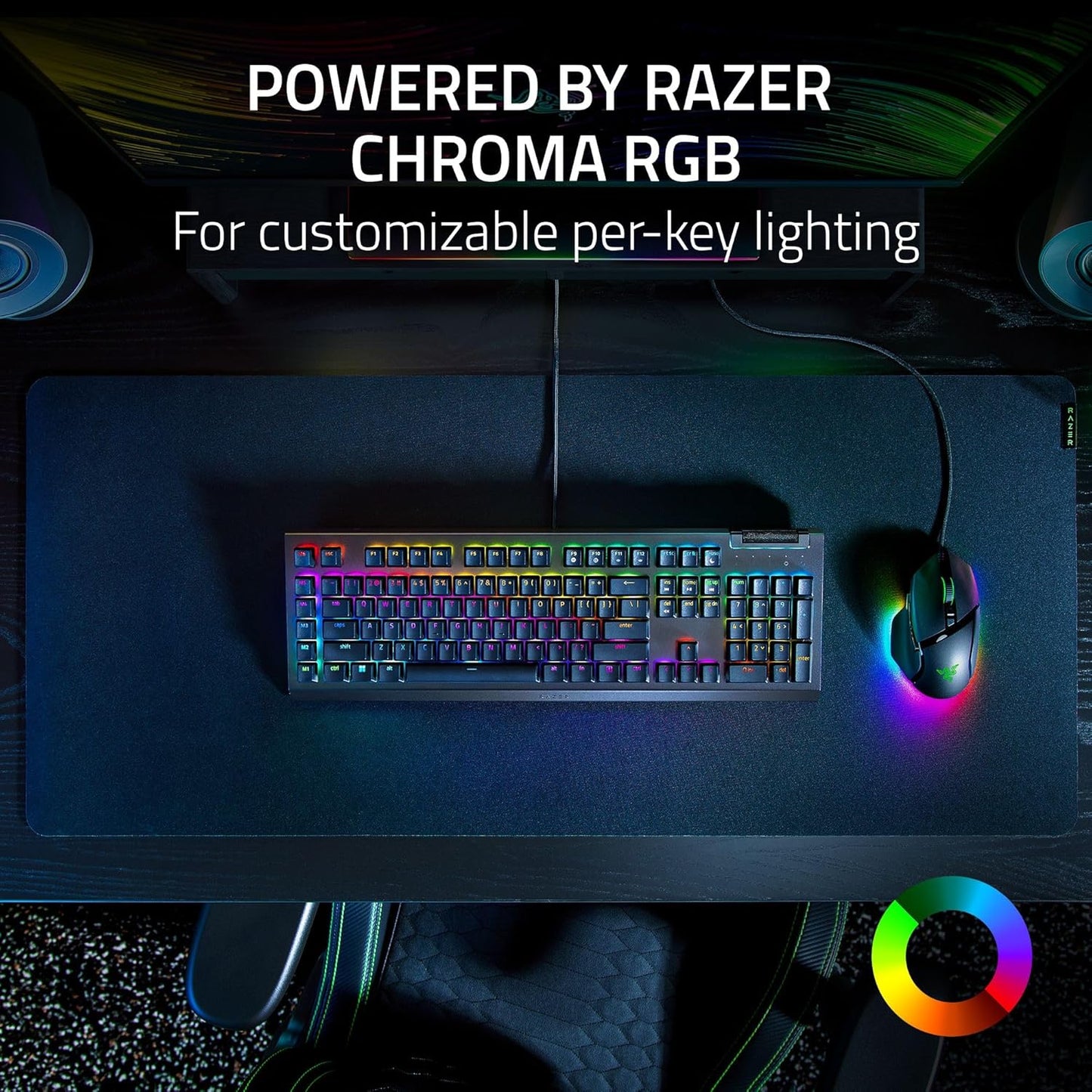 Razer BlackWidow V4 X – QWERTY US – Mechanische Gaming-Tastatur