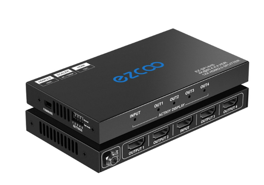 EZCOO 4K60 HDMI Splitter 1 In 4 Out 4K Dolby Vision HDR – Skalierbare Ausgänge
