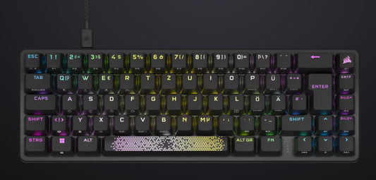Corsair K65 Pro Mini – 65 % Gaming-Tastatur – OPX Switches – QWERTY US