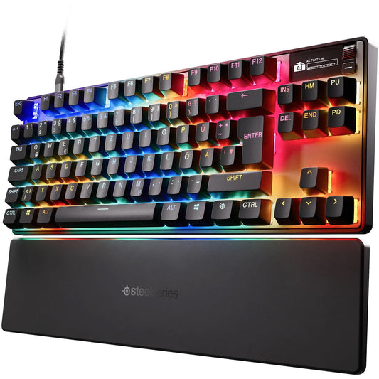 SteelSeries Apex Pro TKL Gen 3 – QWERTY US – Mechanische Gaming-Tastatur