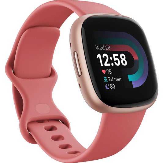 FITBIT Versa 4 Smartwatch Pink Sand / Copper Rose